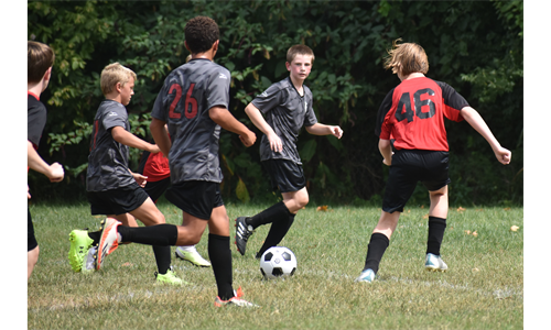 Soccer Gives Kids Regular Exercise